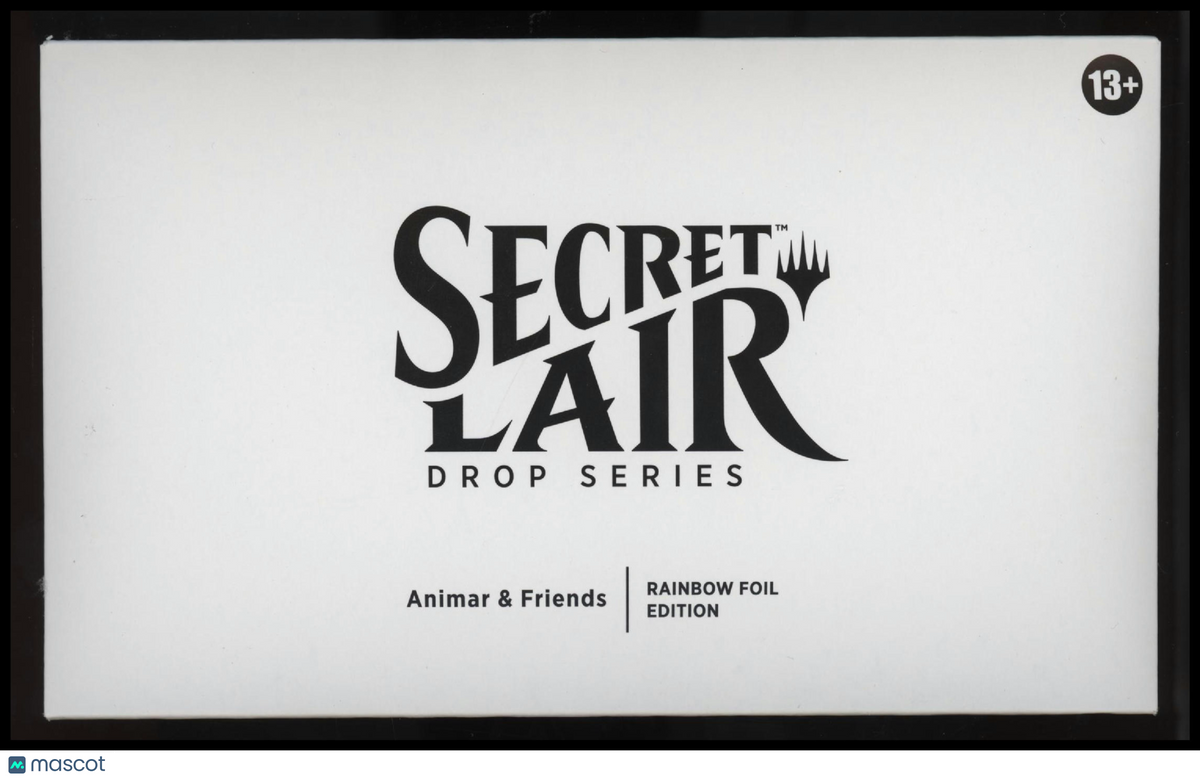 Secret Lair Drop Series Animar &amp; Friends Rainbow Foil