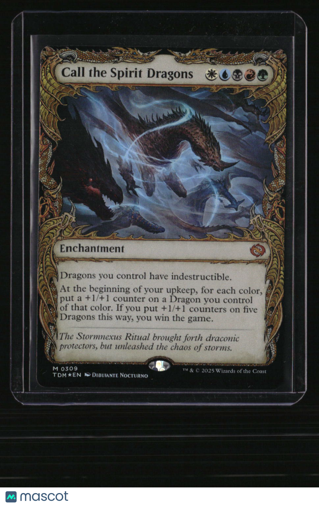 Tarkir: Dragonstorm Call the Spirit Dragons (Showcase) Foil