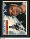 1956 Topps Warren Spahn Gray Back