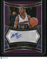 2024-25 Panini Select Monta Ellis Signatures Purple Prizms #/75 Last On Print