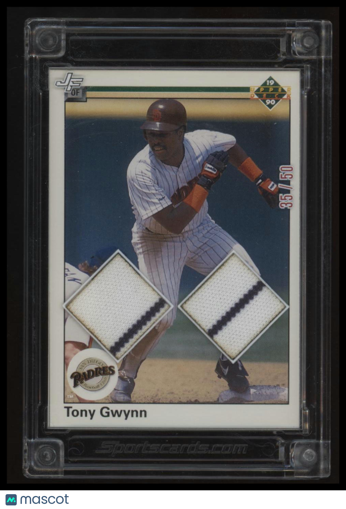 2025 Jersey Fusion #/50 Dual Patch Tony Gwynn