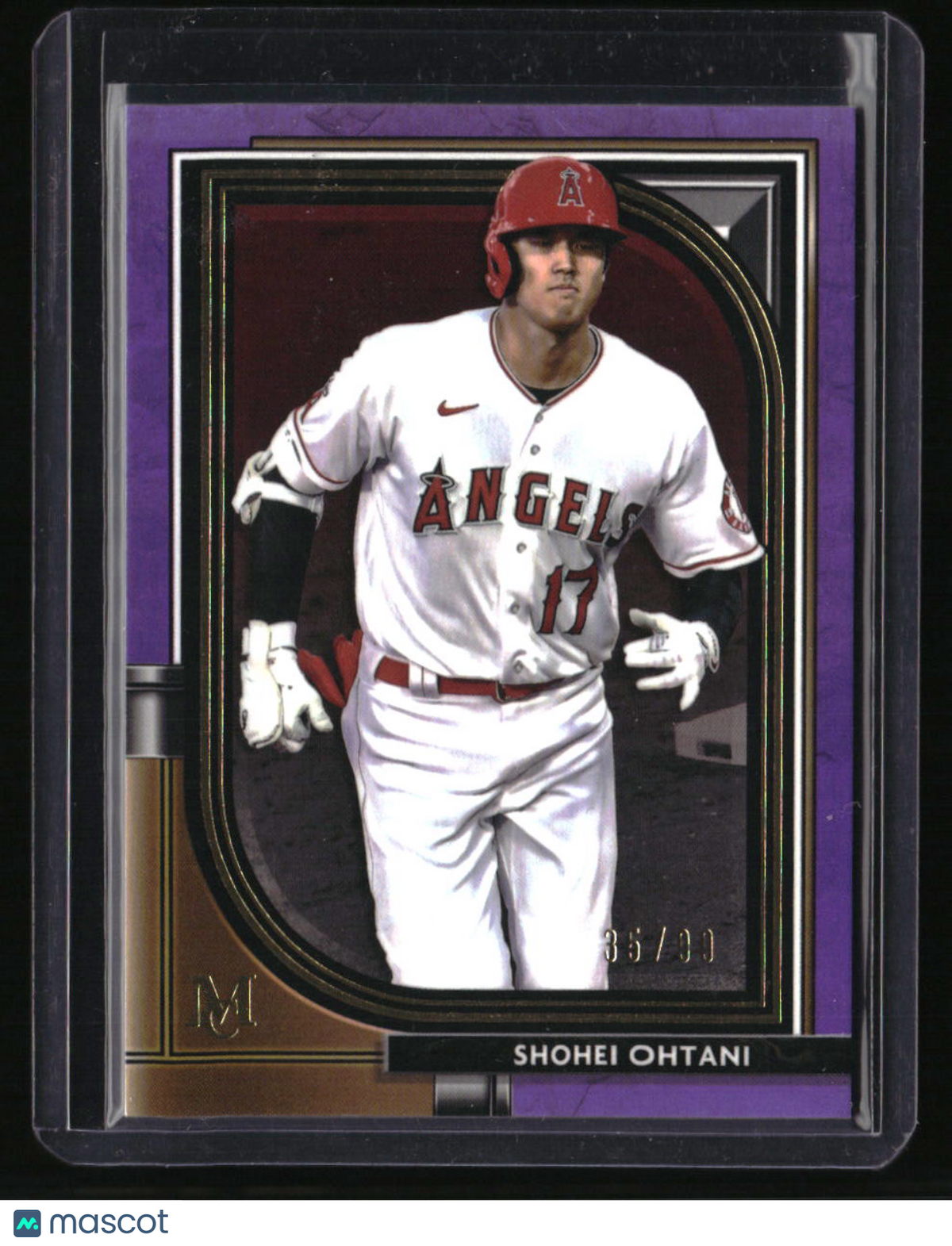 2021 Topps Museum Collection Shohei Ohtani Amethyst #/99