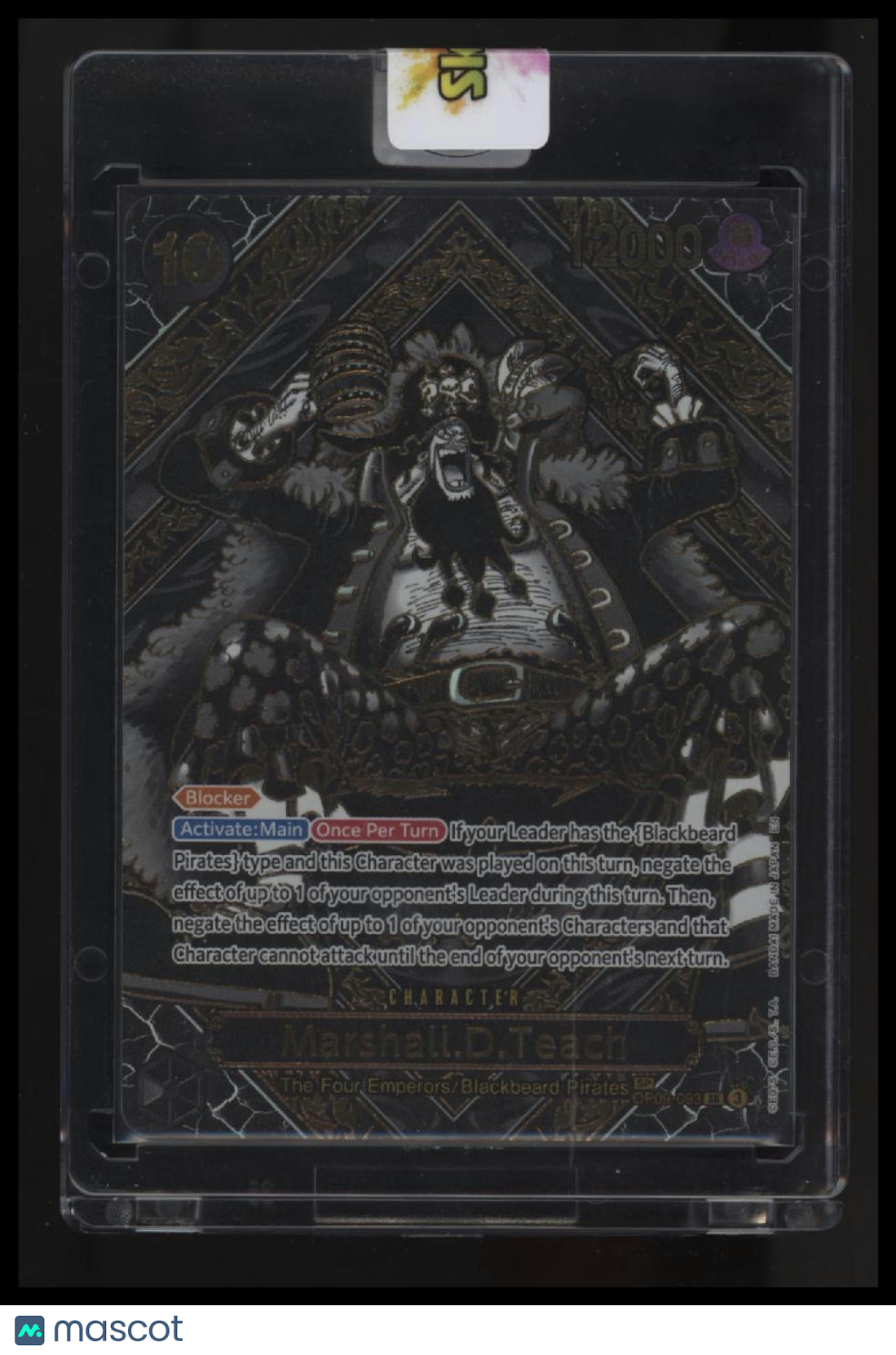 Legacy of the Master Marshall.D.Teach (SP) (Gold)