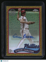 2024 Topps Steve Carlton 35th Anniversary Chrome Auto Gold Refractors #/50
