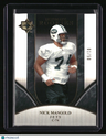 2006 Upper Deck Ultimate Collection Nick Mangold Gold #/50