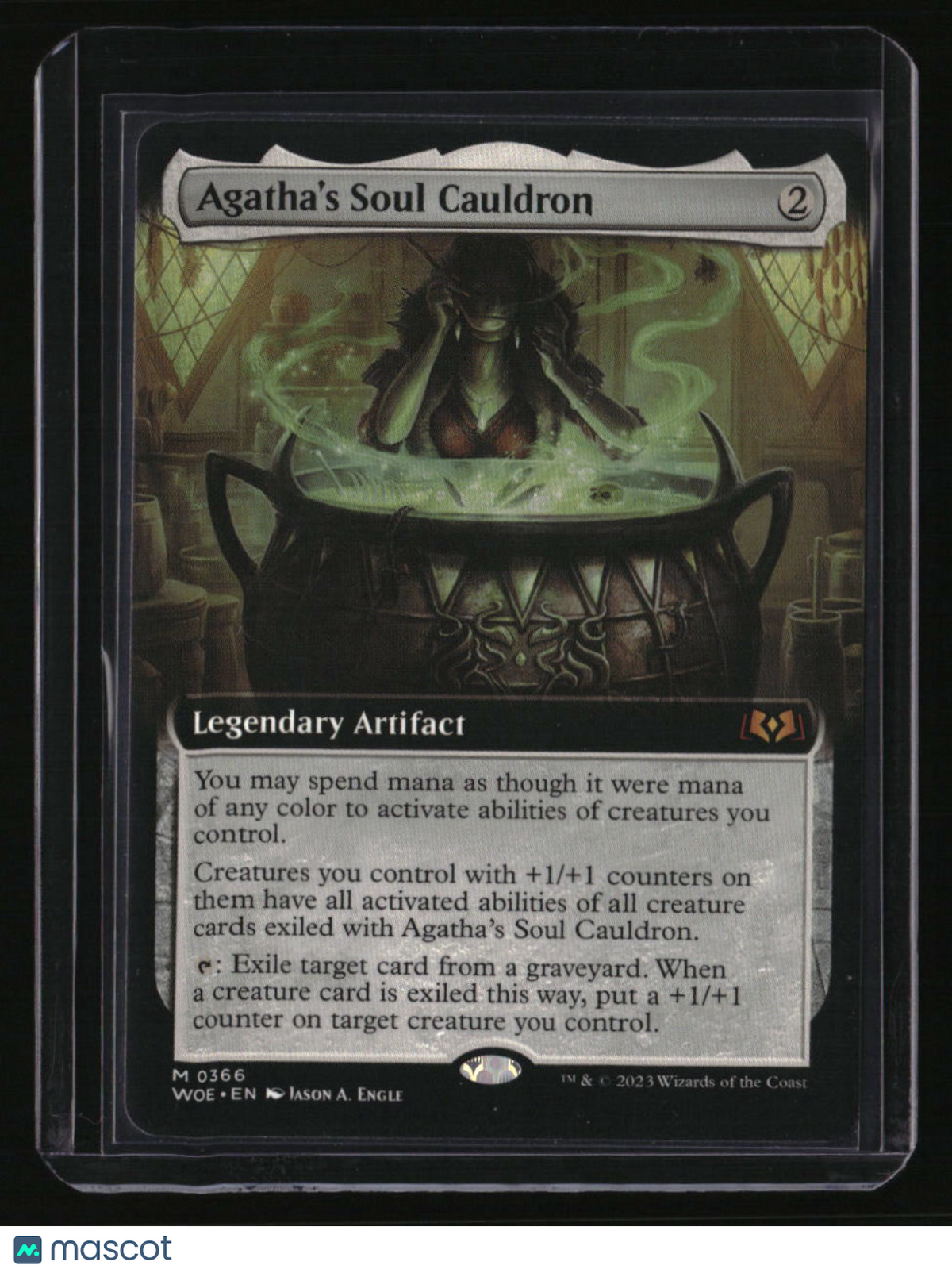 Wilds of Eldraine Agatha&#39;s Soul Cauldron (Extended Art)
