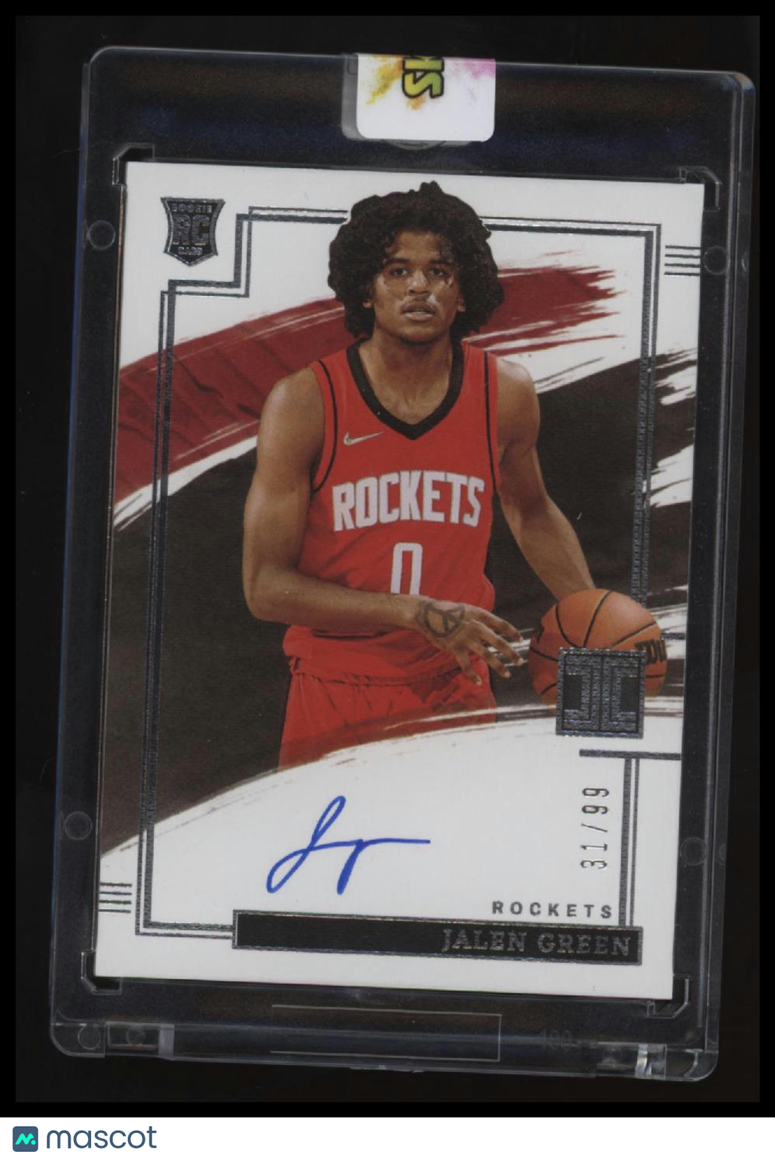 2021-22 Panini Impeccable Jalen Green Rookie Autographs #/99