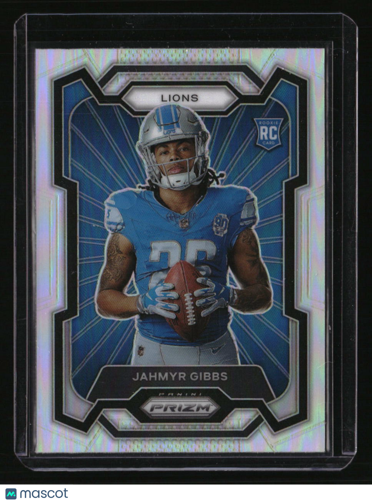 2023 Panini Prizm Jahmyr Gibbs Rookie Variations Prizms Silver