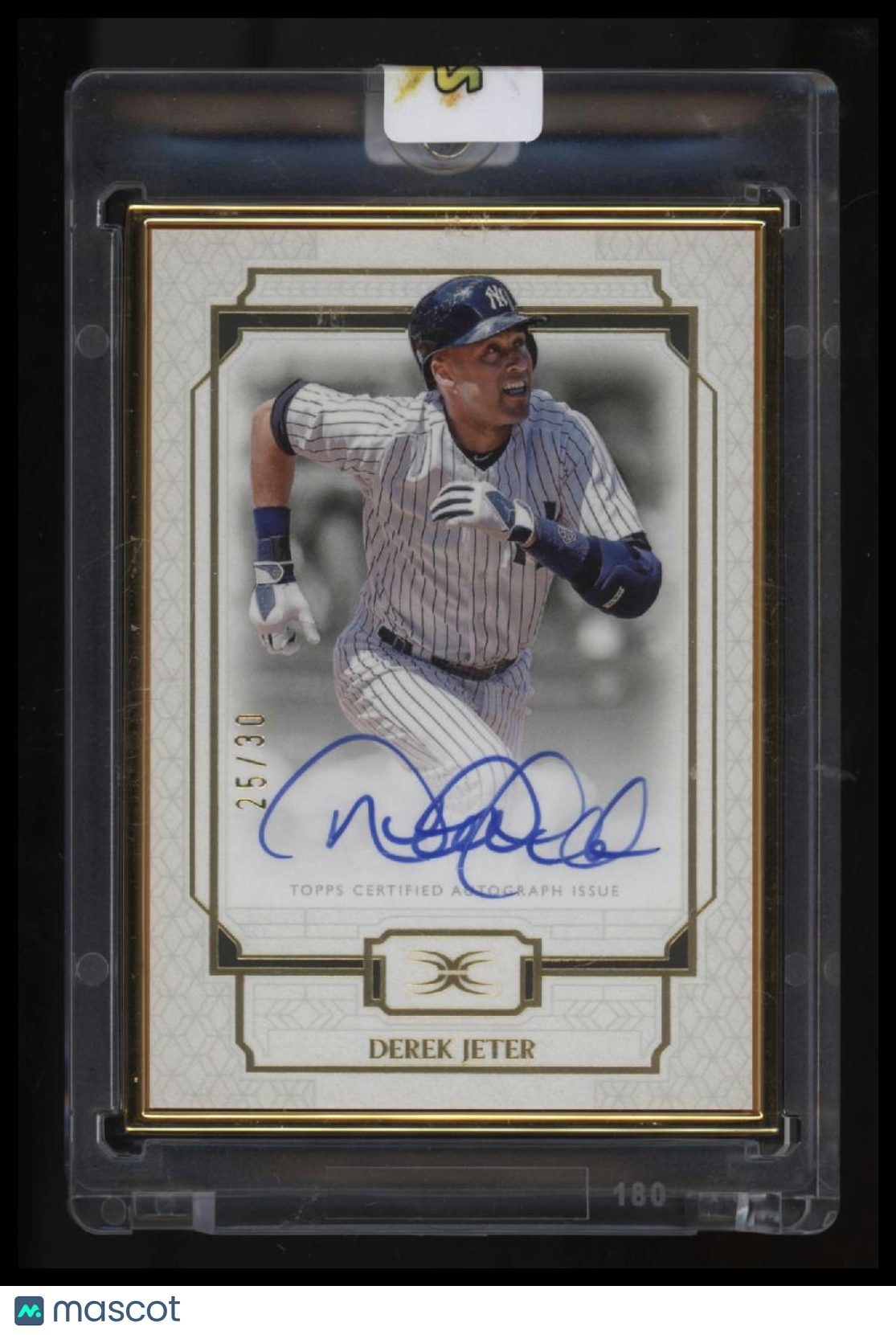 2024 Topps Definitive Collection Derek Jeter Framed Autograph Collection #/30