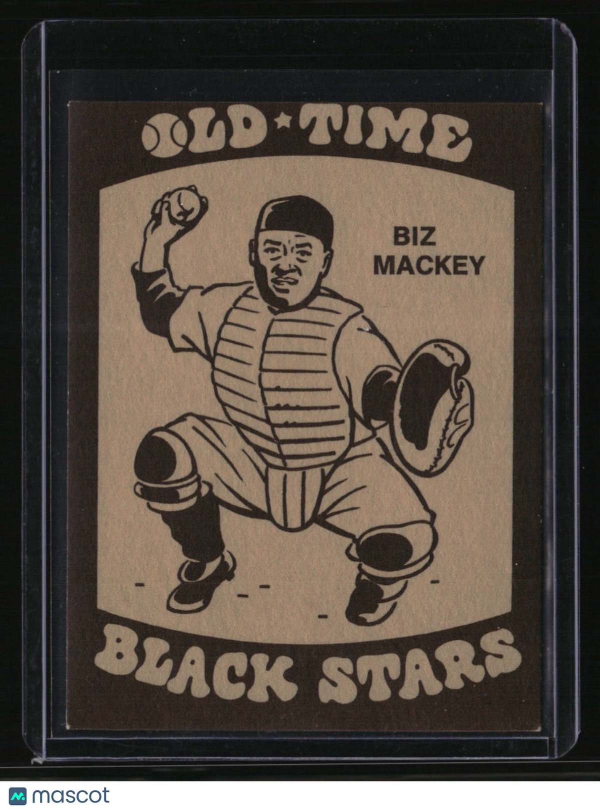 1974 Laughlin Old-Time Black Stars Biz Mackey