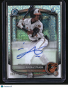 2025 Bowman Aron Estrada Chrome Prospects Autographs HTA Choice Refractor #/150