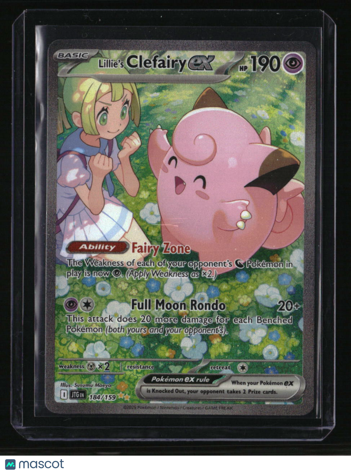 SV09: Journey Together Lillie&#39;s Clefairy ex