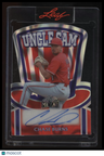 2025 Leaf Metal Independence Day - Uncle Sam Lava Chase Burns #/1