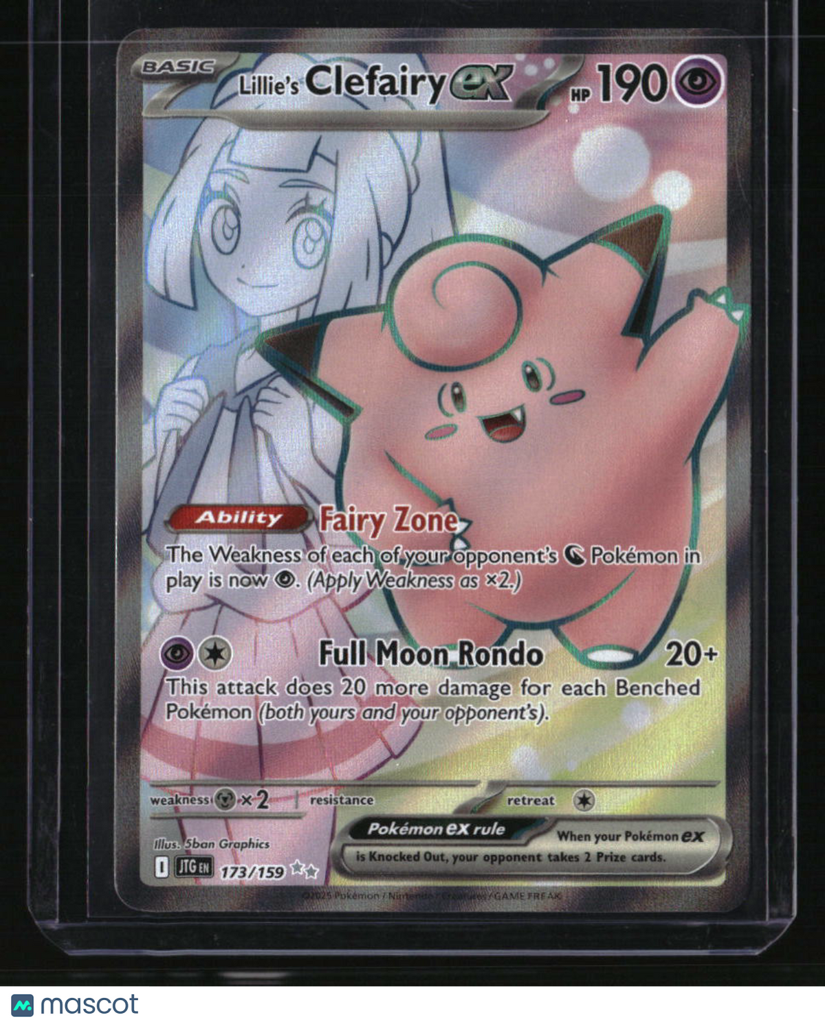 SV09: Journey Together Lillie&#39;s Clefairy ex