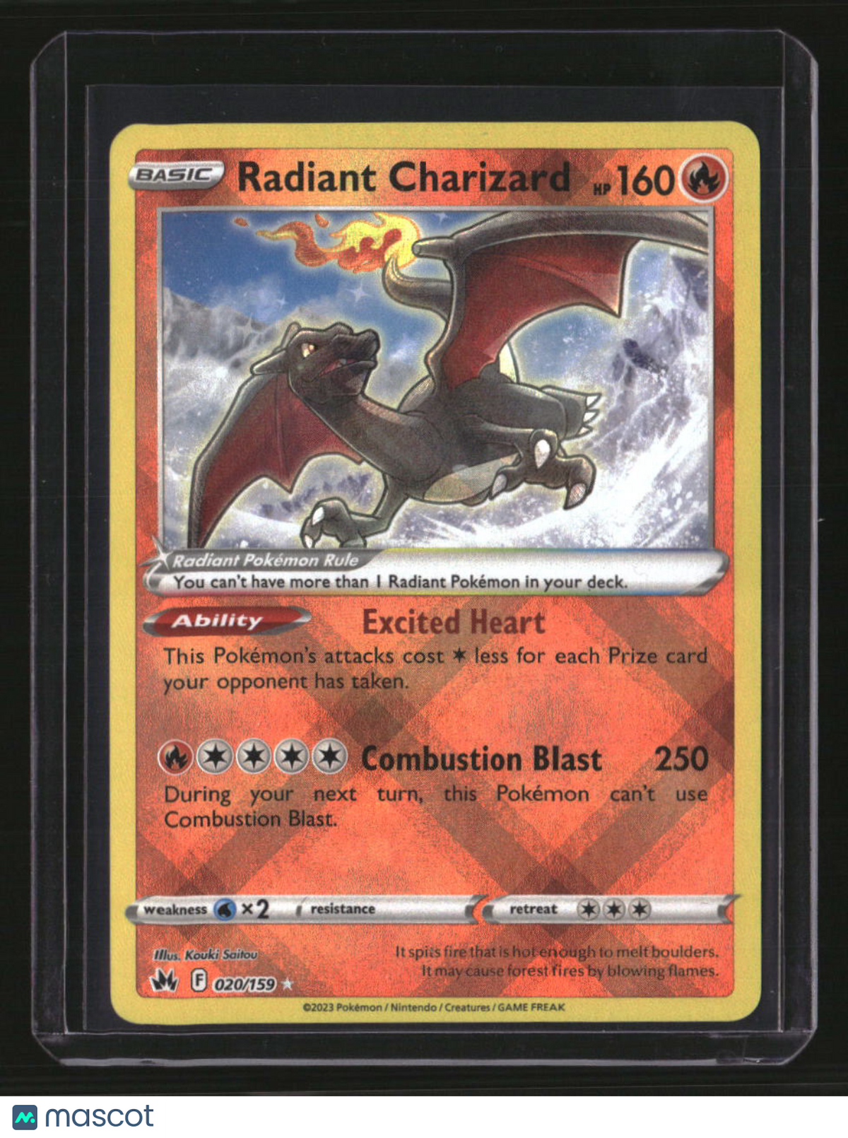 Crown Zenith Radiant Charizard
