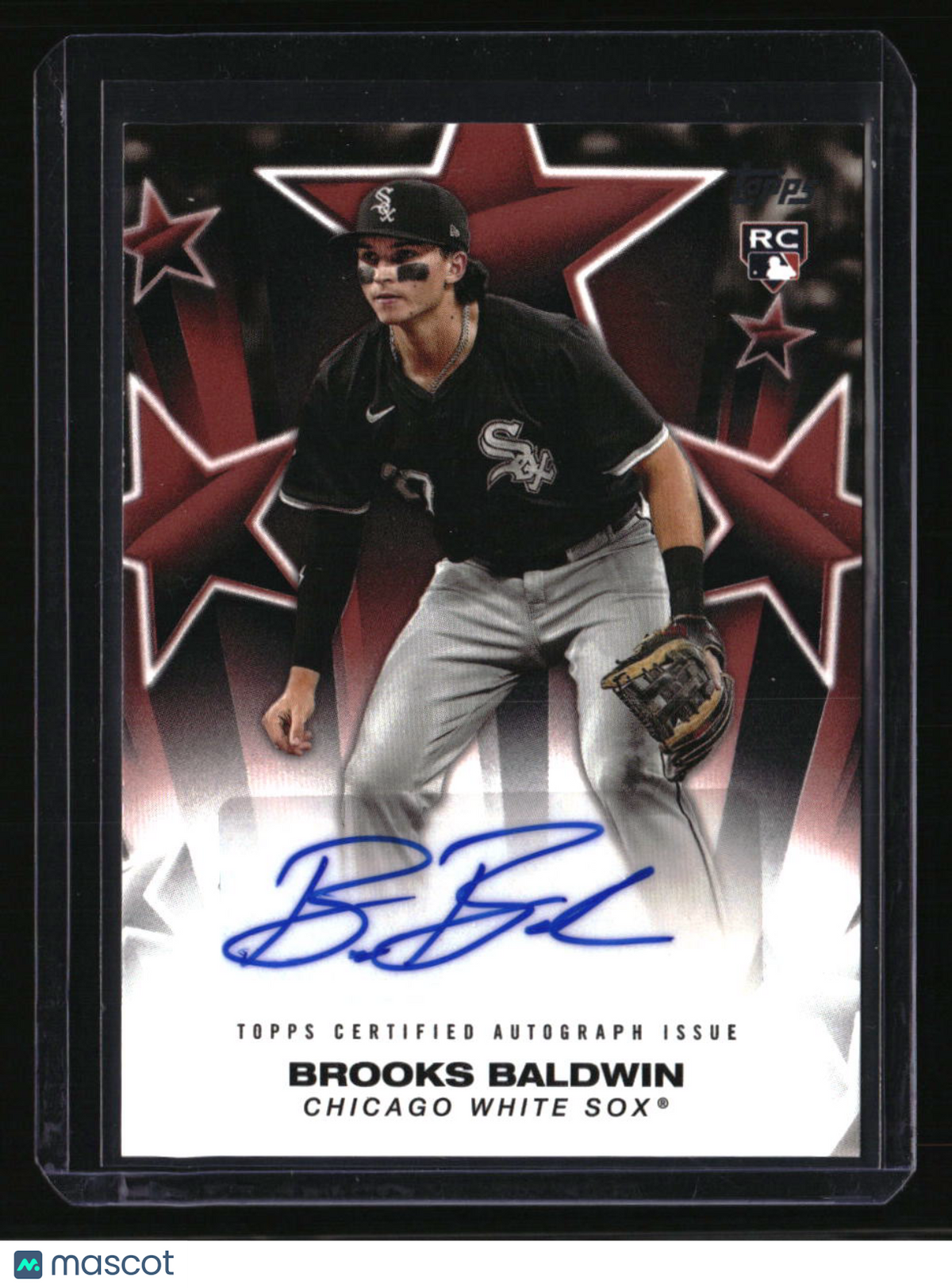 2025 Topps Brooks Baldwin Baseball Stars Autographs Red (Series Two) #/5