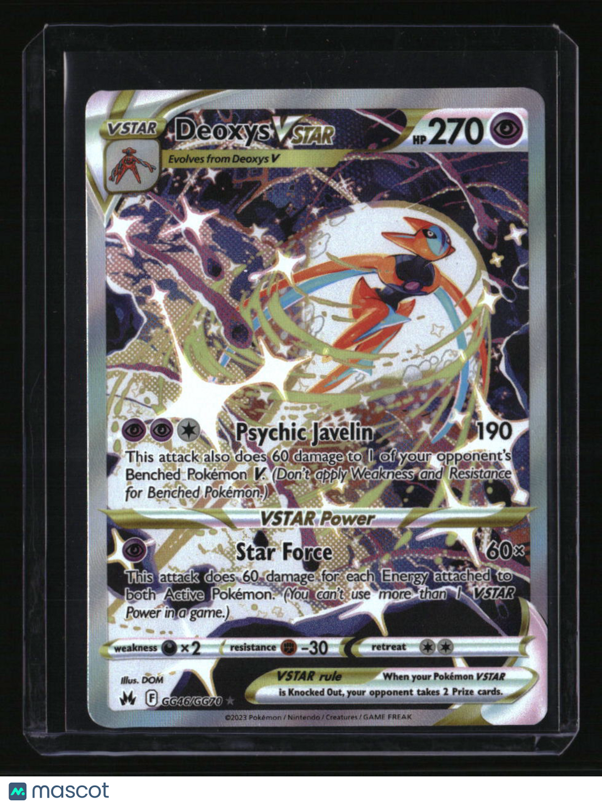 Crown Zenith: Galarian Gallery Deoxys VSTAR