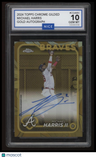 2024 Topps Gilded Collection Michael Harris II Gold Autographs #/99 NICE 10