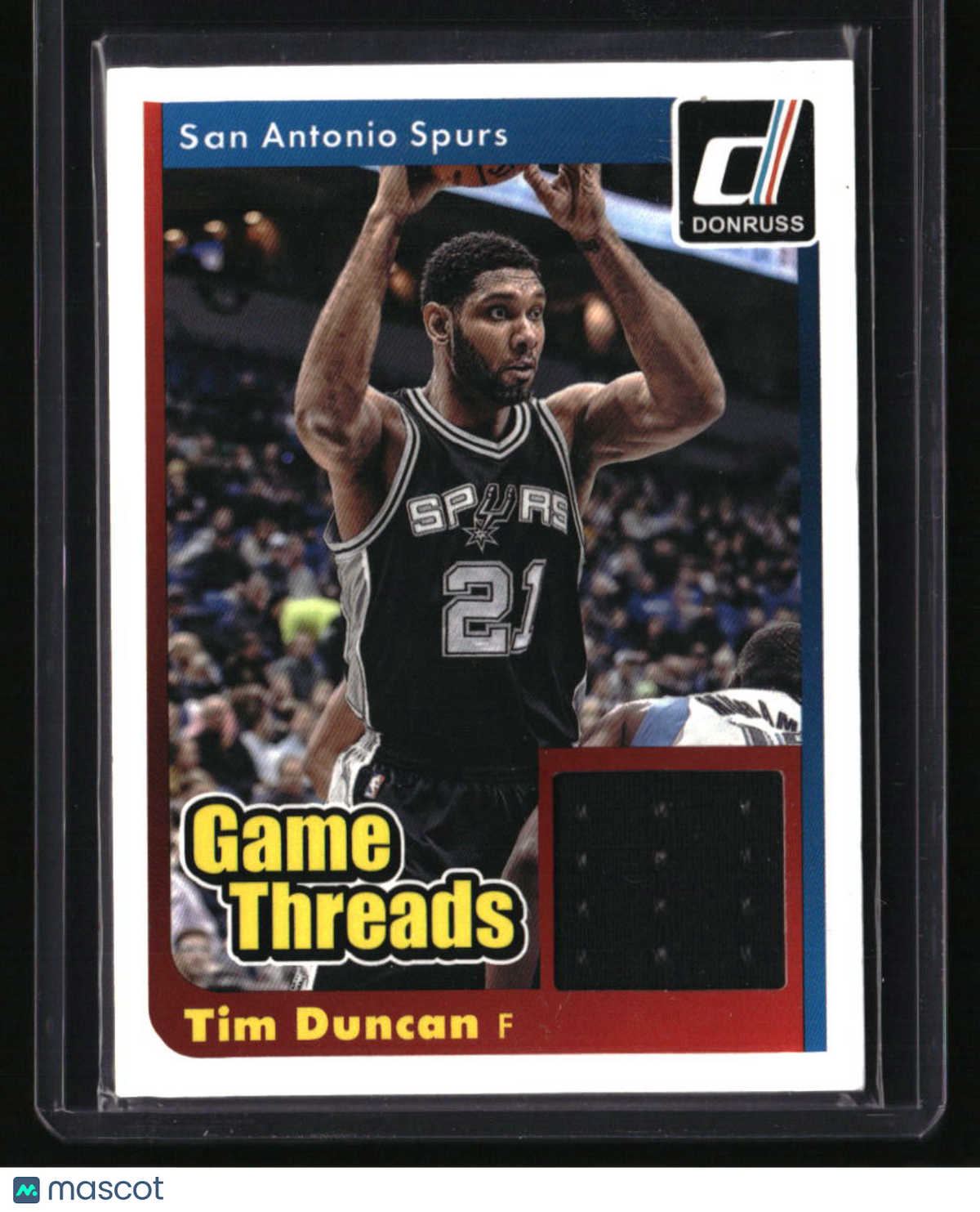 2014-15 Donruss Tim Duncan Game Threads