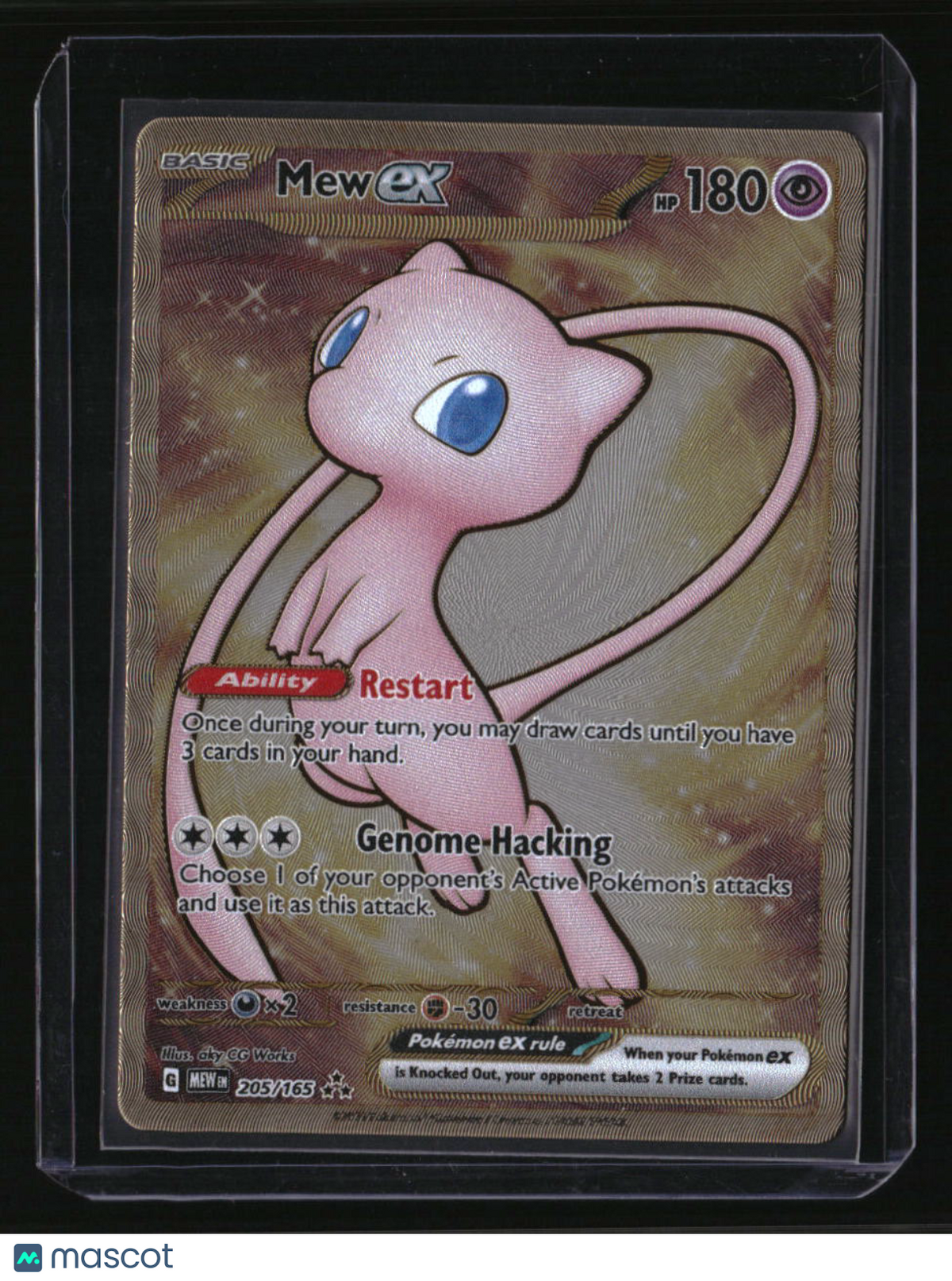 SV: Scarlet & Violet 151 Mew ex Metal Card
