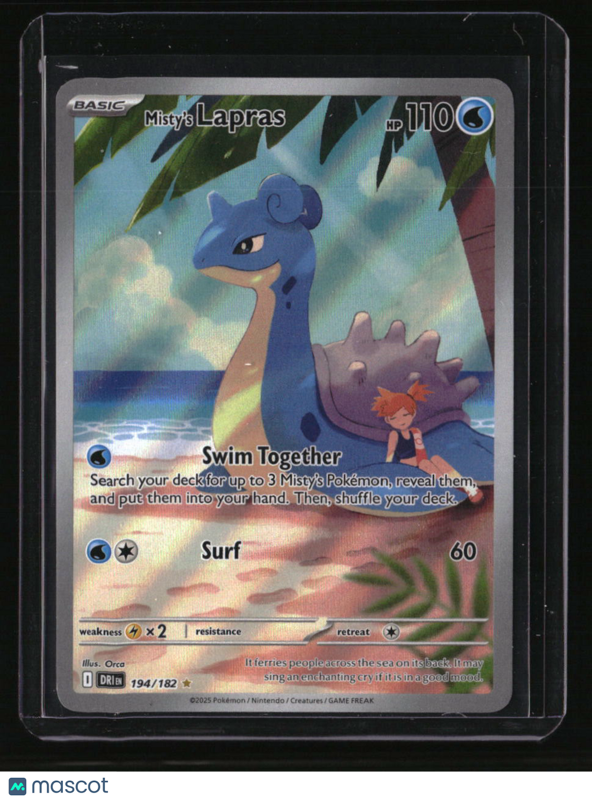 SV10: Destined Rivals Misty&#39;s Lapras