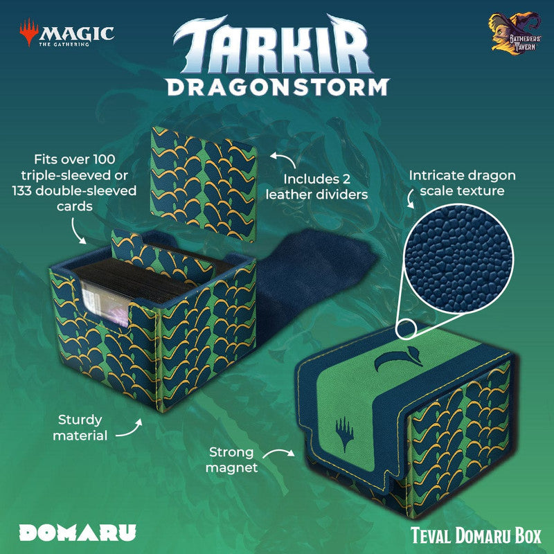 Gatherer&#39;s Tavern : Domaru Deck Box - Teval