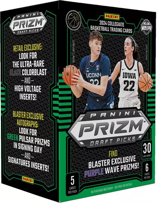 2024/25 Panini Prizm Draft Picks Collegiate Basketball Blaster Box (SALE)