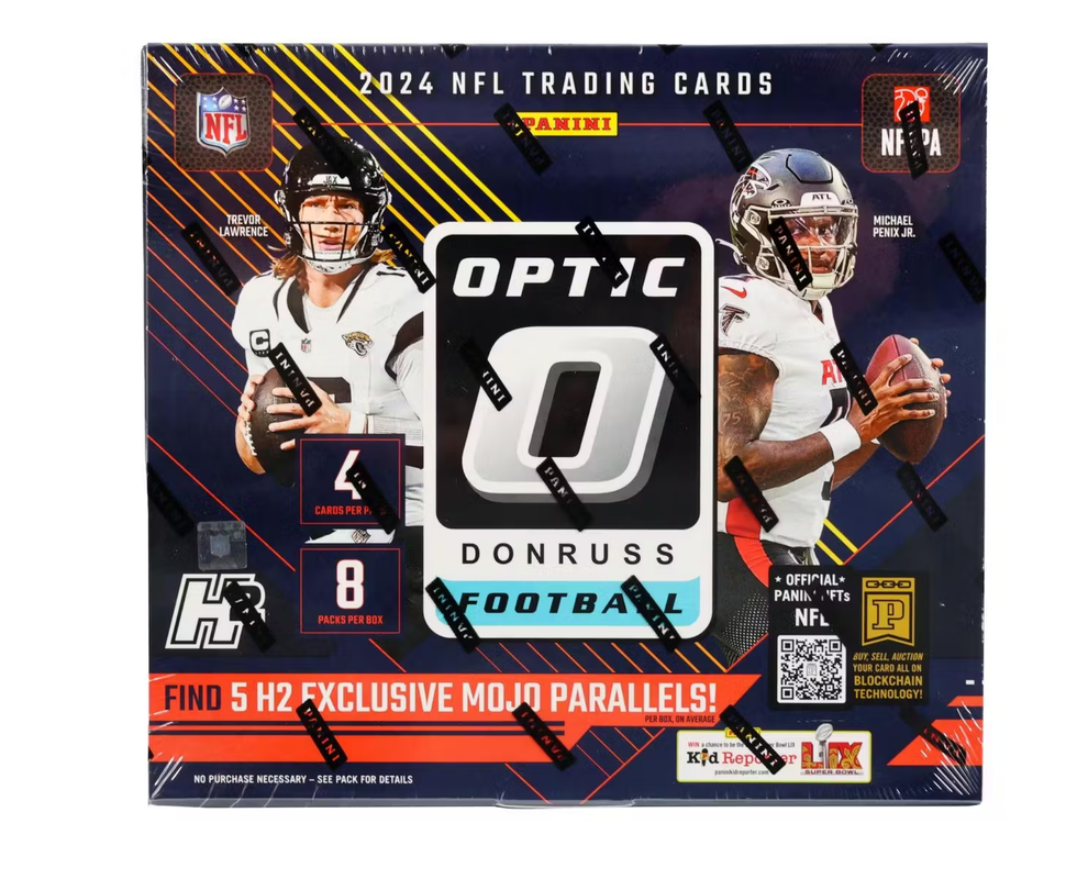 2024 Panini Donruss Optic Football H2 Hobby Box