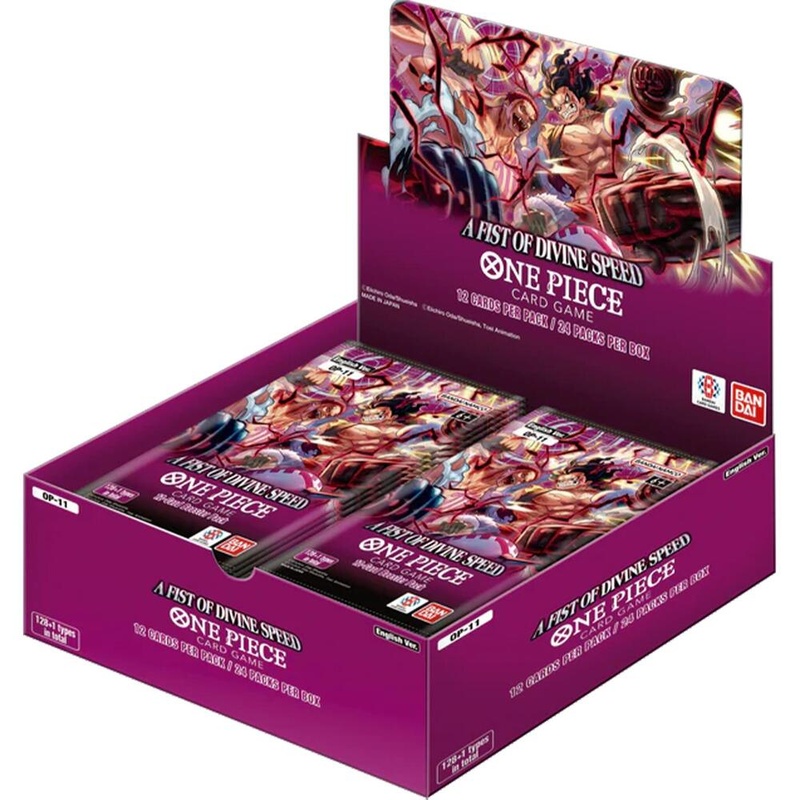 One Piece TCG: A Fist of Divine Speed Booster Box (SALE)
