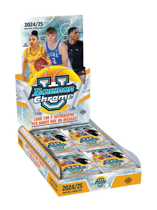 2024/25 Bowman University Chrome Basketball Hobby Box (SALE)