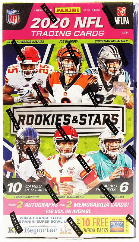 2020 Panini Rookies &amp; Stars Football Hobby Box