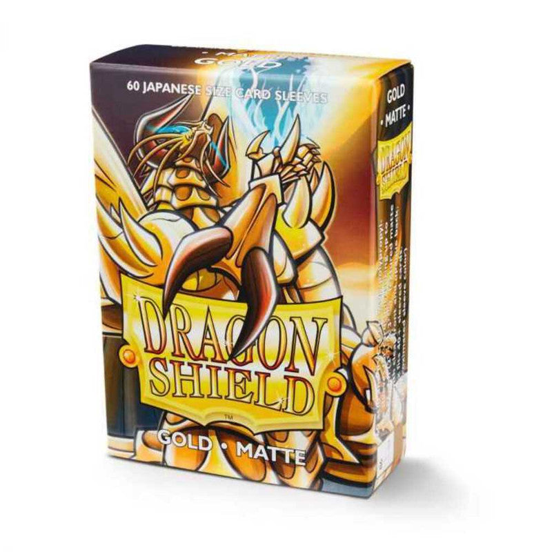 Dragon Shield Japanese Matte Sleeves - Gold
