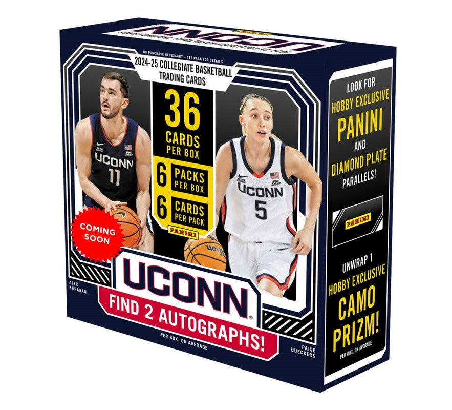2024/25 Panini UConn Collegiate Basketball Hobby Box  (SALE)