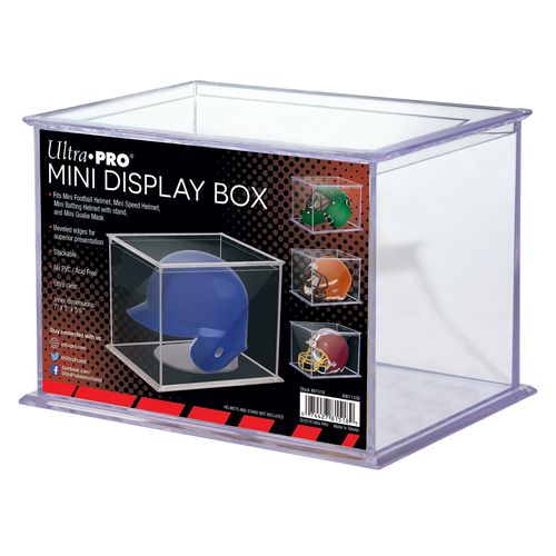 Ultra Pro Mini Helmet &amp; Figurines Display Case